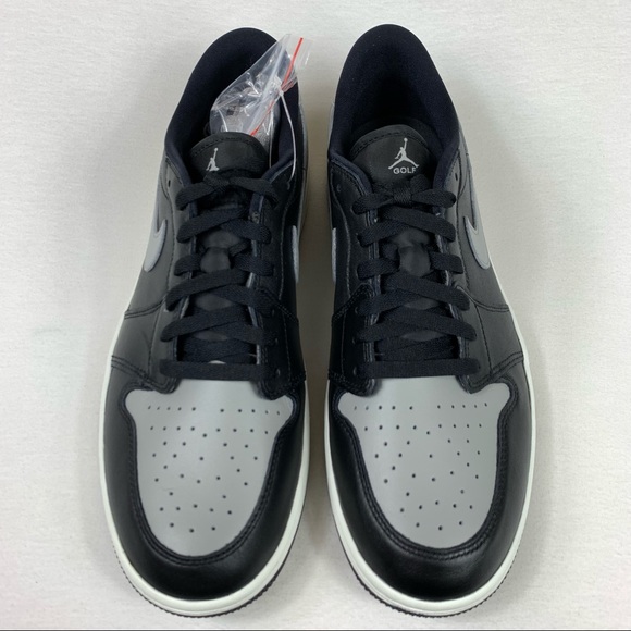Nike Air Jordan 1 Low 2022 Golf - Shadow Grey/Black Size 6.6, 11.5 new - Picture 3 of 8